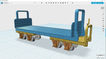O&K bogie flat wagon which once ran on the Ödeshög wire factory 600mm gauge industrial line. Needs bogies to complete.
<p>Don´t forget the jars for chemical transport, available under the Accessories section.