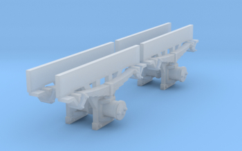 Typical swedish narrow gauge axleboxes, for 1/45 scale! Works for both 0m and 0n3.