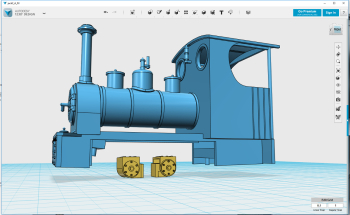 Also the Jack loco is now adapted to the chassis, along with Owl + Pelican and Osiris + Serapis locos. However, the cylinders are not yet fully adapted to the chassis so I will wait until then before I upload all to SW. As you can see on the pictures, ...