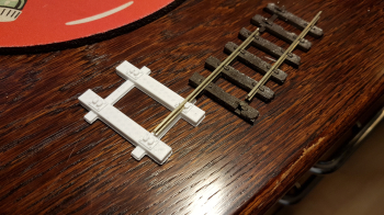 Today is the first time there I made a drawing, printed it and it turned out right first time.. Seems I am starting to get the feel for PLA. While I waited for that to print, I did mess some up with paint on the layout. No more white foam. Look what a...