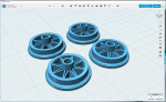 Well it been a tired sum fight, but finally it is over. See below. Still not really sure what caused the problem and how to avoid it, but I got around the infill problem which is what counts. A complete new re-scale of the wheel, that done it. So, next...