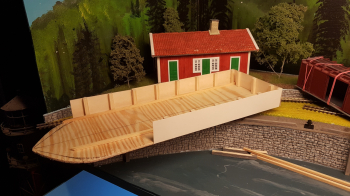 Started on the Göteborgspråm yesterday (Gothenburg barge). Hope to continue this weekend. Fun to do some ordinary modeling for once.. Will only print a few details to put on deck, the rest will be hand made. I visited Gothenburg Maritime Center in Oct..