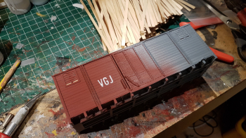 It looks quite nice, but as you can see these letters are way to big ... Further testing needed.