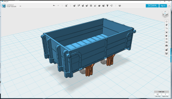 I just had a great time finishing last of hours the year of 2018 with this P-class ration wagon. From the WDLR companion book, special version for the NELR. As you can see frame side with axleboxes is loose so fits most gauges. Available in 7mm, ........