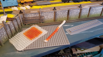 PLA + white glue = LOVE! ..... Just amazing! One would think that a generous layer of olive oil would solve it ... Nop! ... Took about 40 minutes just to remove it from the mold. Yes, it staid in one piece this time and Yes, it looks very nice painted..