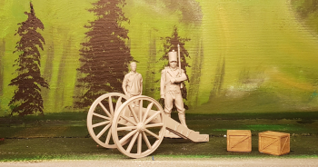 Napoleon was 169 cm long, or in mm 1.690. Since wargame figures are calculated from toe to eye, we need to take of about 10cm from the length to compensate for the upper half of the head. 1.590 / 28 makes a 28mm figure 1:56 scale ...
