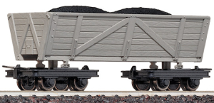Roco 34510 -- The HOe bogie wagon from Roco which was the inspiration for this wagon