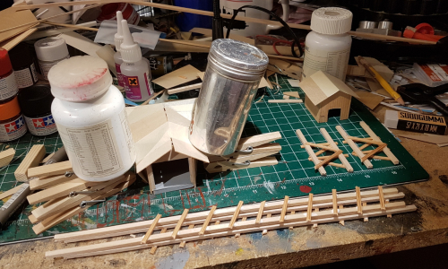 190707  -- roof and ladders are drying