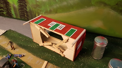 145607  -- Station building is getting it´s final details.