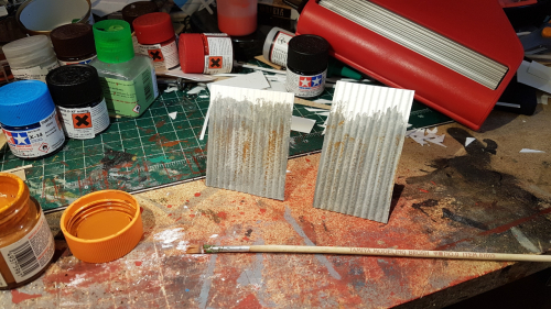 143602  -- trials with gray paints and rust colours