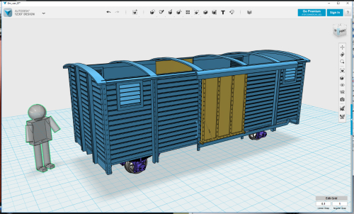 3D model during build 