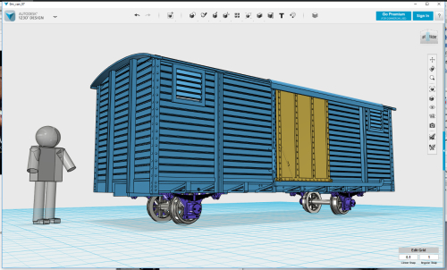 3D model during build 