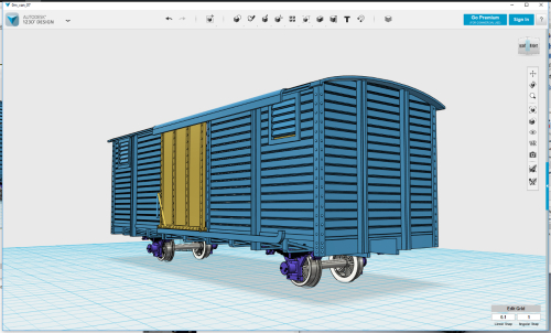 3D model during build 