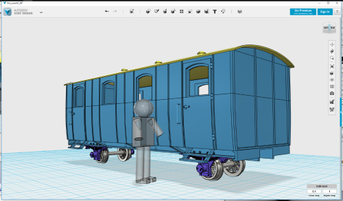 3D model during build 