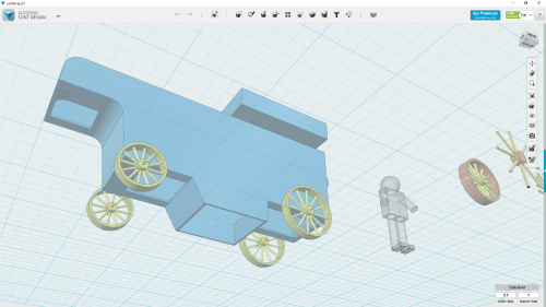 3D model during build 