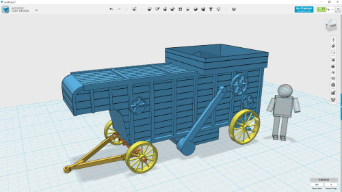 3D model during build 