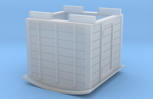 Shapeways  -- model upside down to minimize support mtrl cost
