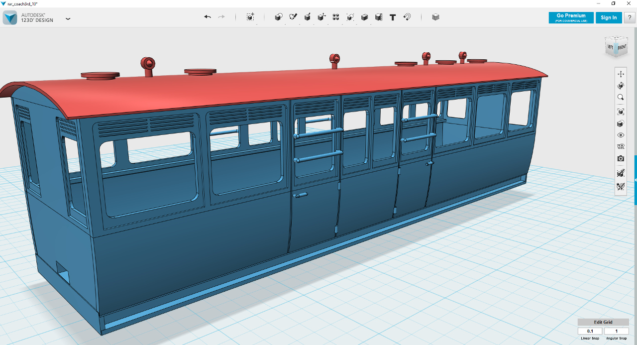 Hlm Rar Composite Coach 2 Doors Side Laurell Today