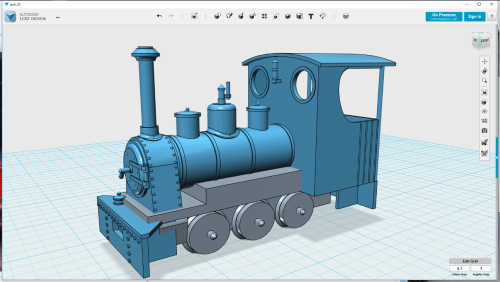 with the smallest chassis I have, still to big 