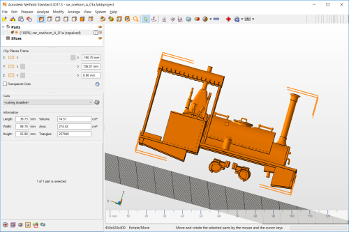 01  -- Netfabb program is great for testing STL files before uploads