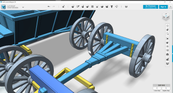 I started adapting the drawing for the resin printer this evening. I realized quite a lot is/was designed for a fdm printer, so at first I just fixed that, but in the end complete chassis was re-done. It was easier to make a new one compared to fixing ...