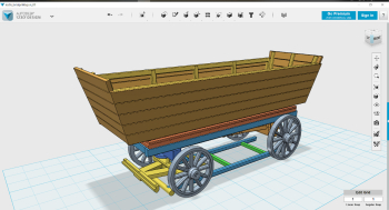 I should be in my cave right now and clean up for the fumes cabinet to be,.. but drawing CAD is much more fun then cleaning .. so here is last one in my planned wagon series, a bridge wagon for carrying pontoon boats and all kind of materials for build...