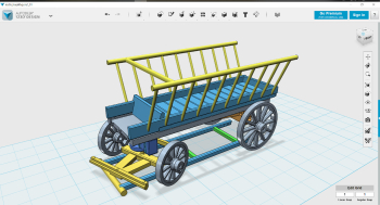 Adapted the remaining wagons for SW and my resin printer yesterday. When that was done I did continue draw up the