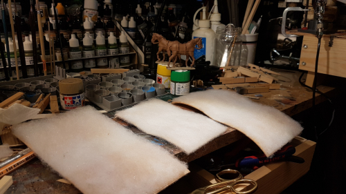 153525  -- thatched roof made of fan filters, just glued in place