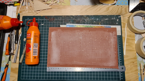 163756  -- as you can see, the glue is still a bit white in some areas, but it did peel off nicely anyway