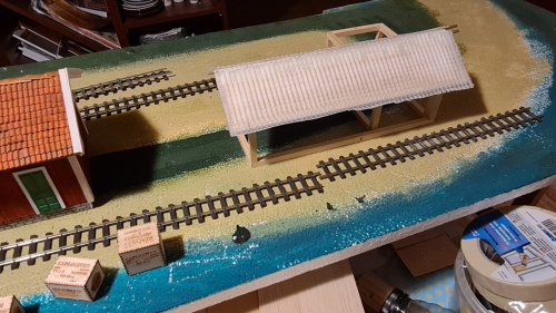 012110  -- testing new roof on the building frame
