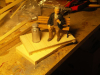 6923 -- Frames finished for both the milk wagon, and next a grain wagon.