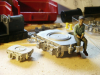 Pict7859 -- First truck done! Youppi !! To the left, same truck in 7mm scale.