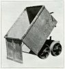 Butte Mine -- Hand driven ore cart, Butte Montana