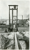 Butte Mine -- Two-Post Gallows Frame, Butte, Montana